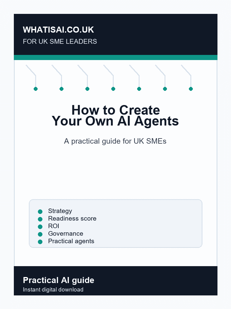 How to Create Your Own AI Agents: A Practical Guide for UK SMEs - What ...