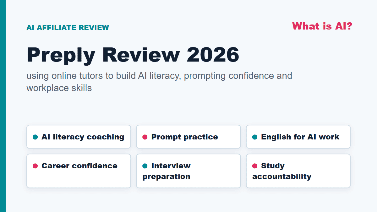 Preply for AI Skills: 5 Best Ways Tutors Can Help You Learn AI comparison graphic